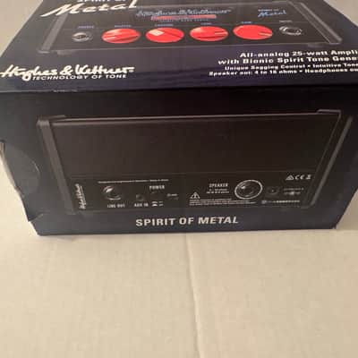 Hughes & Kettner Spirit Nano Spirit of Metal 25-Watt Mini Guitar Amp Head 2020 - 2021 - Black image 4