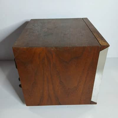 Single Rare Vintage Arvin Powered Speaker Wood MCM Audio Speaker Box READ image 2