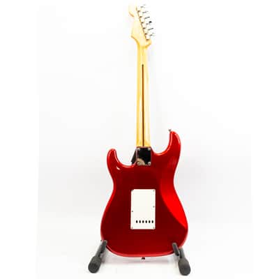 2002 Fender Japan ST-43HM Stratocaster HH Candy Apple Red MIJ w/ Manual image 4