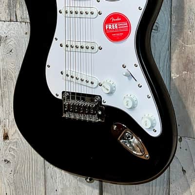 New Squier Affinity Series Stratocaster with Maple Fretboard - Black, Ships Ultra Fast! Will Come Pro Set Up! image 5