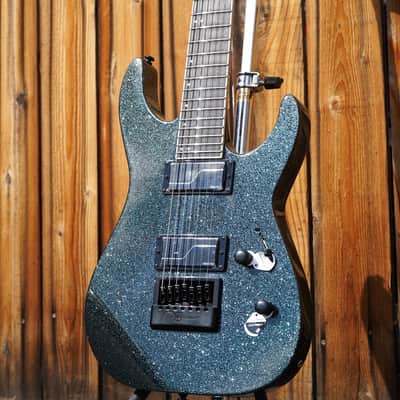 ESP LTD DELUXE M-1007B Granite Sparkle 7-String 27" Baritone Guitar (2025) image 1
