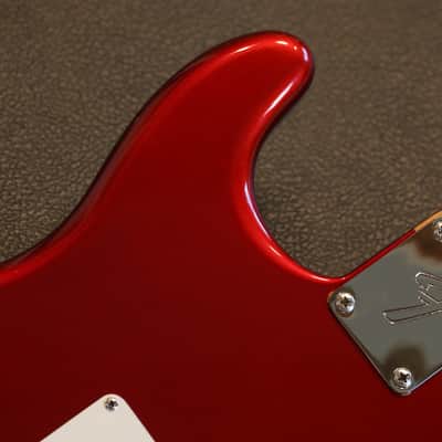 2008 Fender Custom Shop 1966 Stratocaster NOS Electric Guitar Candy Apple Red + COA OHSC image 14