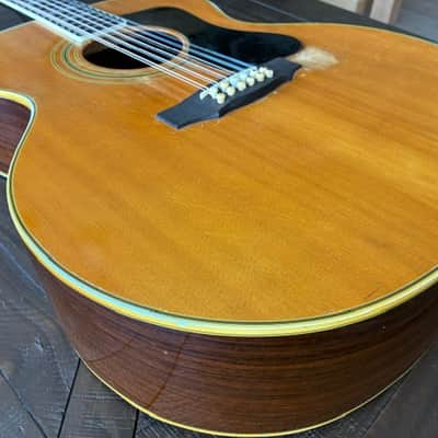 Guild F-512 Acoustic 12 String - 1975 - Natural - Original Case image 5