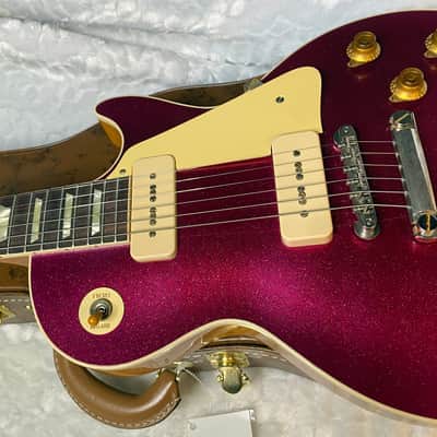NEW ! Gibson Custom Shop Murphy Lab '56 Les Paul - All Pink Sparkle Reissue - Ultra Light Aged - 8.5 lbs - Authorized Dealer - G05152 image 7