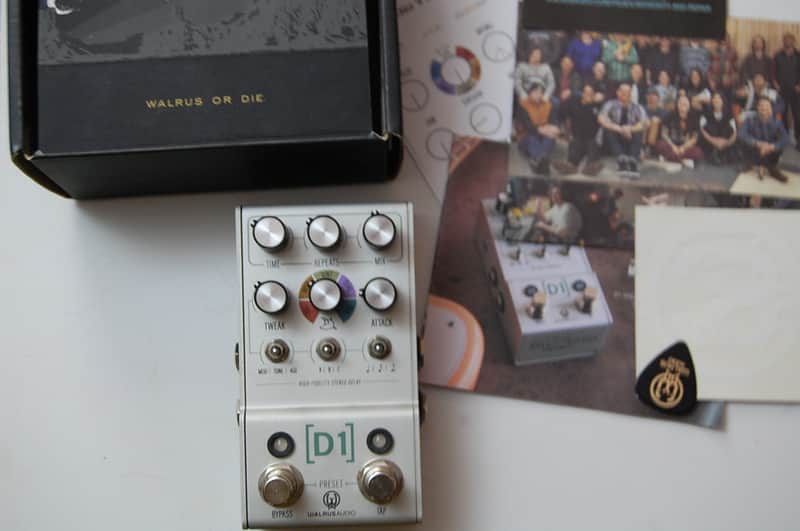 Walrus Audio Mako D1 High-Fidelity Stereo Delay V2 2022 - 2024 - Grey image 1