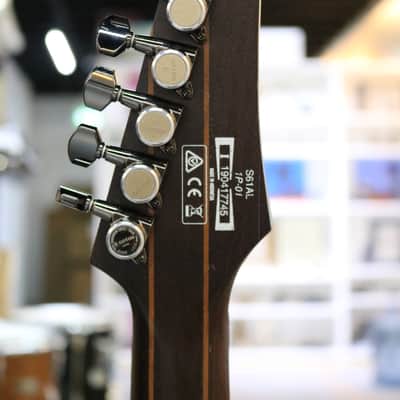 2019 Ibanez S61AL Axion Label Black Mirage Gradation Electric Guitar image 6