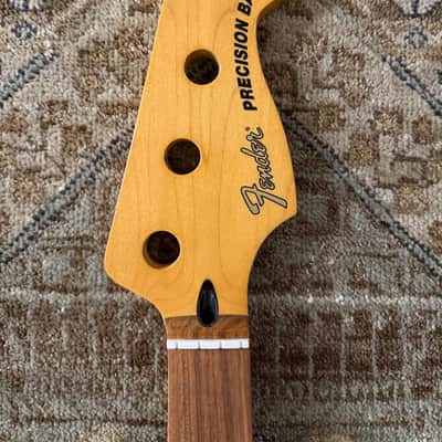 Fender Precision to Jazz Bass Conversion Neck, 20 Med Jumbo Frets, 12" Radius image 5
