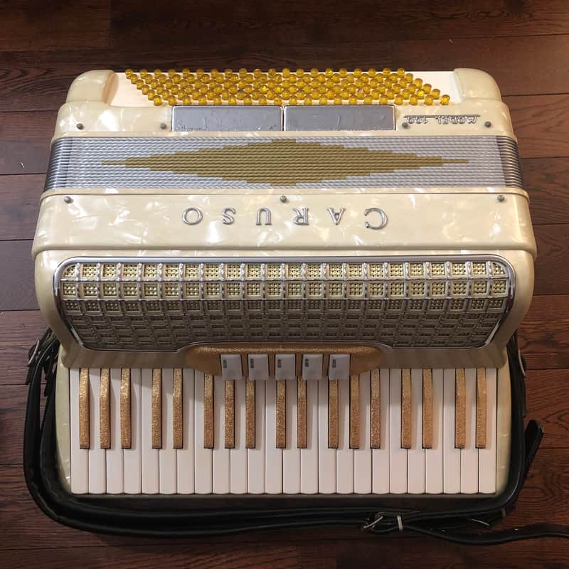 Caruso Model 100 Accordion 120 Bass Made in Italy image 1