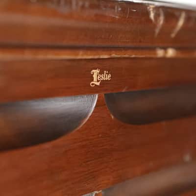 Leslie Model 122 Rotating Speaker Cabinet Cab Organ Amplifier w/ Casters #34786 image 15
