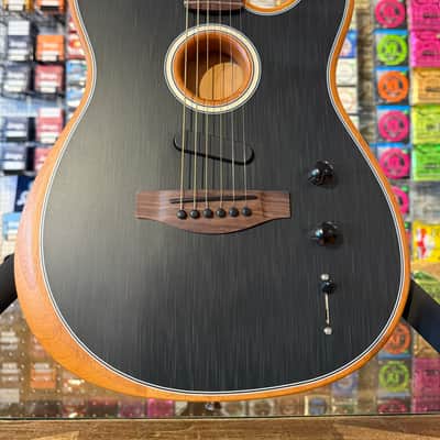 Fender Acoustasonic Player Telecaster - Brushed Black image 2