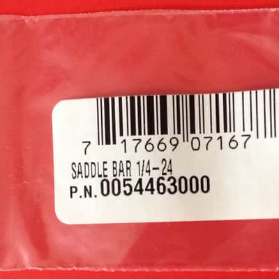 Fender #0554463000, Saddle bar, 1/4-24, Jaguar/Jazzmaster image 1