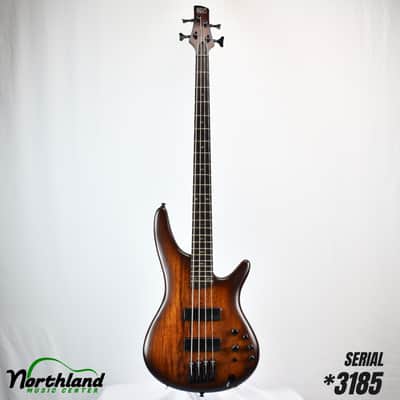 Ibanez SR500A Electric Bass - Mahogany Brown Burst Low Gloss - *3185 image 2