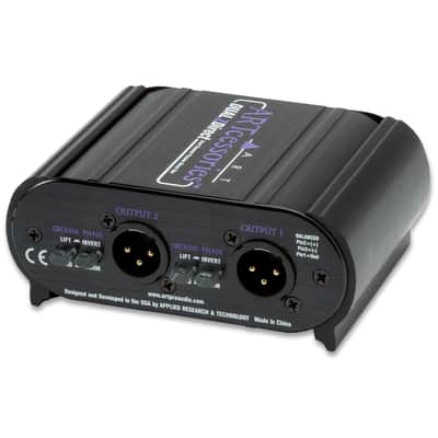 ART DUALZDirect 2-Channel Professional Passive Direct Box Dual Z-Direct Stereo image 4