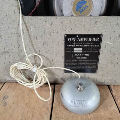 Vox AC15 Two Tone Version 7 Third Circuit EF86 1960 - Two Tone Grey image 11