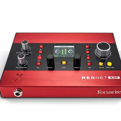 Focusrite RedNet X2P 2x2 Dante Audio Interface image 3