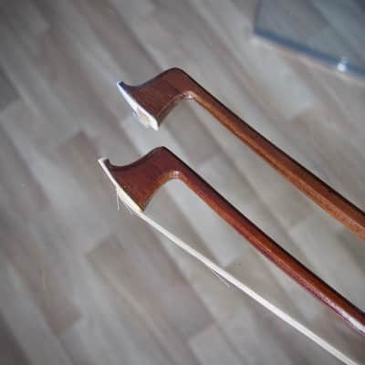 West German 4/4 Stradivarius Model Violin 1950s-1960s - Brown Varnish image 21