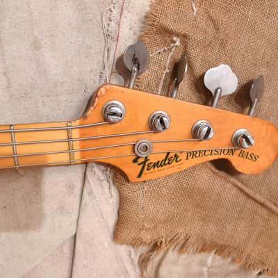 Fender Precision Bass  1968 Black image 5