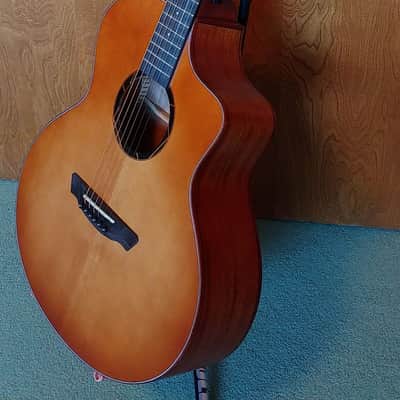 Donner DAF-410 Jumbo Acoustic Matte Orange w/Bag image 5
