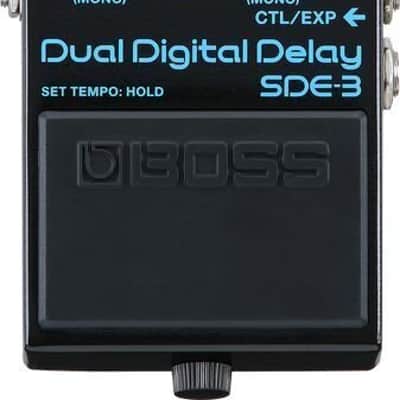NEW Boss SDE-3 Dual Digital Delay Black , Help Support Small Business, In Stock & Ships Fast image 1