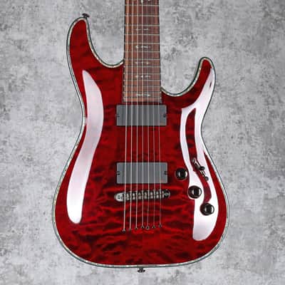 Schecter Hellraiser C-7 Black Cherry 2019 image 1