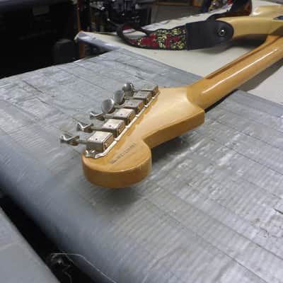Fender Deluxe Powerhouse Stratocaster SSS w/Piezo Saddles : Crowned & Dressed Frets - Unfinished Roses Over OEM Color image 16