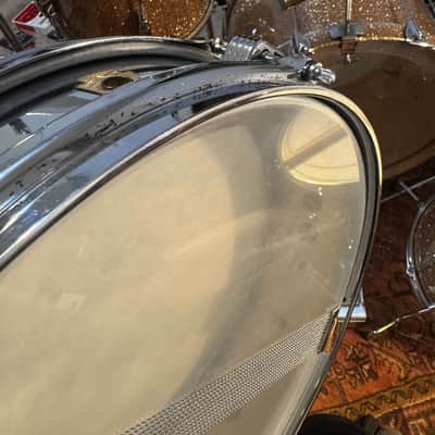 Ludwig No. 405 Aluminum Piccolo 3x13" 6-Lug Snare Drum with Keystone Badge 1968 - 1969 Chrome-Plated image 14