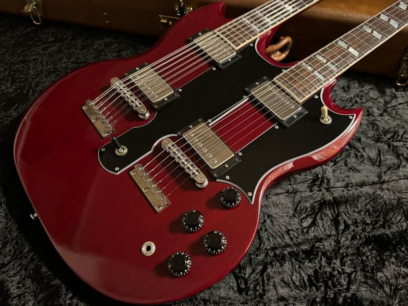 Gibson EDS-1275 Double Neck 1992 - Cherry image 1