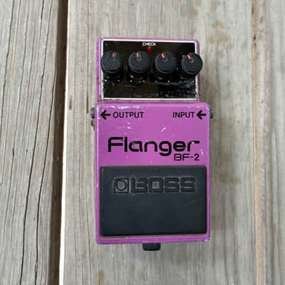 Boss BF-2 Flanger 1984-1990 (Green Label) Made In Japan | Reverb