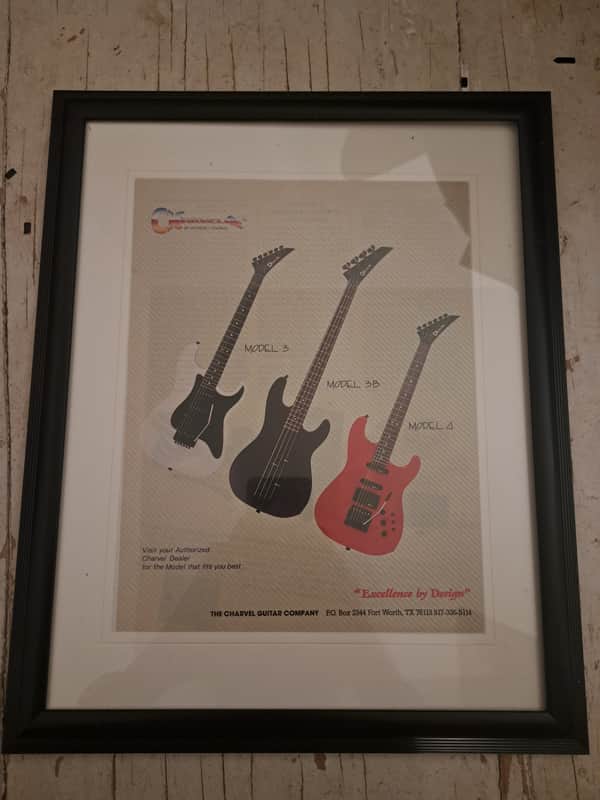 1987 Charvel Advertisement image 1