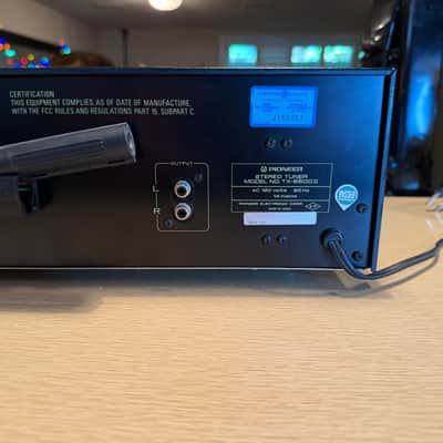 Vintage Pioneer  Stereo Tuner  TX-6500 II - Tested Works NEAR MINT FRESH SERVICE image 10