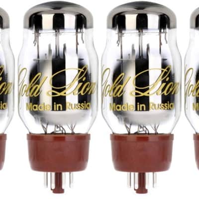 Genalex Gold Lion KT66 Power Tubes - Matched Quartet image 2