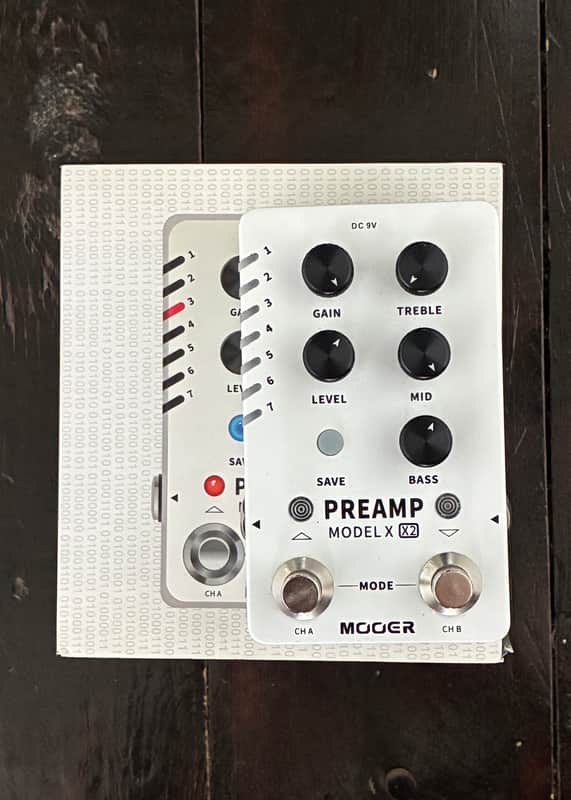 Mooer Preamp Model X 2022 - Present - White image 1