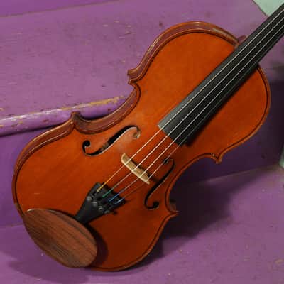 1920s German Fine-Quality Strad-Copy 4/4 Violin (VIDEO! Fresh Adjustments, Ready) image 2