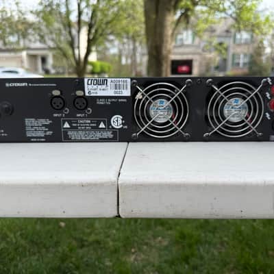 Crown XLS 202 2-Channel Power Amplifier 2000s - Black image 2