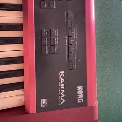 Korg Karma 2000s - Red image 5