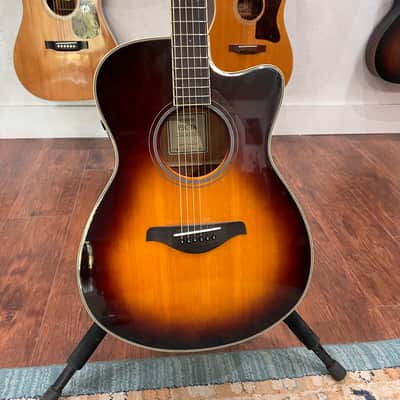 Yamaha FSC-TA TransAcoustic Concert 2020s - Brown Sunburst image 1
