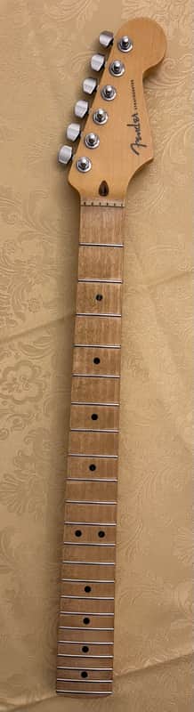 Fender USA Stratocaster Maple Neck, Stainless Steel Frets, Compound Radius, Locking Tuners image 1