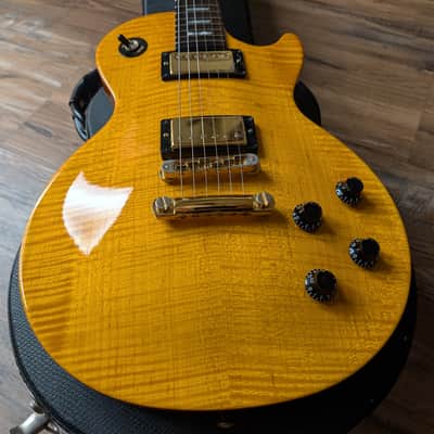 Gibson Les Paul Studio Plus 2003 Trans Amber Flame Top Very Clean W/OHSC image 5