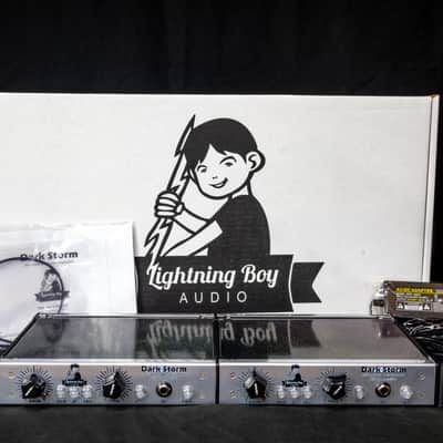 Lightning Boy Audio Dark Storm Stereo Mic & instrument Preamp 19" rack image 2