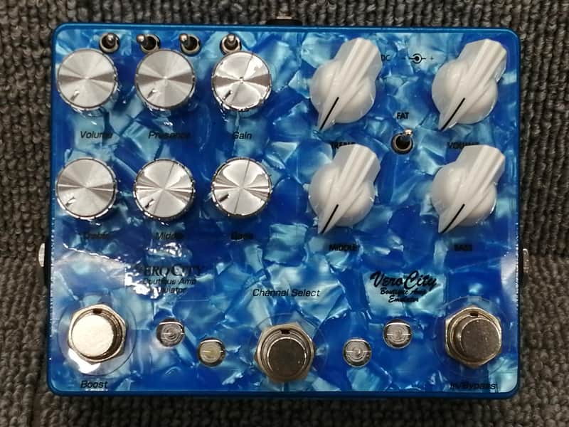 VEROCITY Verotwin-Premium Guitar Effects Pedal | Reverb Norway