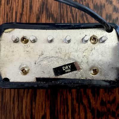 VINTAGE 1982 GRECO "DRY 1982" MODEL -  PAF HUMBUCKER CLONE - DOUBLE BLACK - MAXON MADE - GOOD CONDITION MIJ image 9