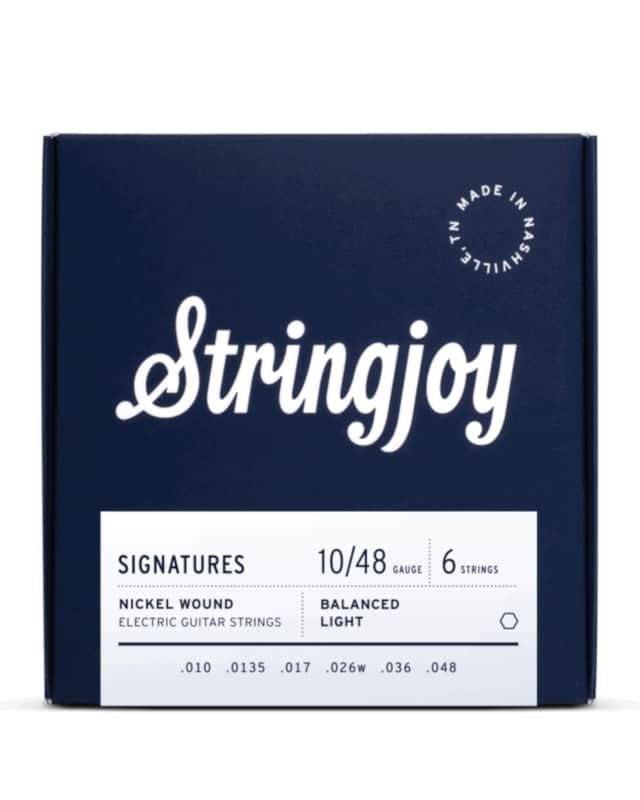 Stringjoy Signatures | Balanced Light Gauge (10-48) Nickel Wound Electric Guitar Strings image 1