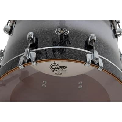Gretsch Catalina Club Limited Edition Black Silver Duco Sparkle Lacquer 16" image 8