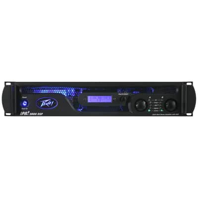 Peavey IPR2 3000 DSP 2-Channel 3000-Watt Power Amp with Digital Processing
