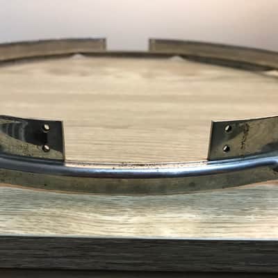 Slingerland Radio King 14" Vintage 1950's Nickel Drum Hoop image 1