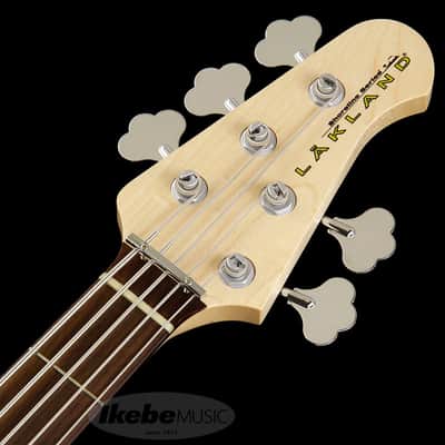 LAKLAND Shoreline Series SL55-94 Deluxe Bubinga (Snow White Sunburst/R) image 9