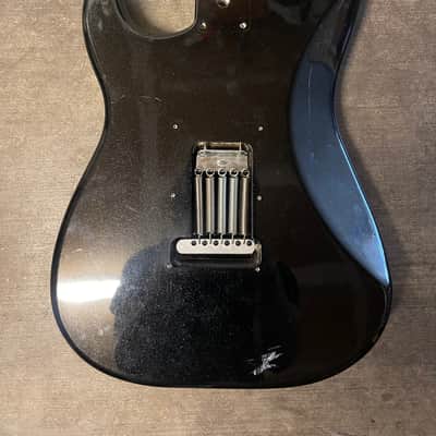 Squier Starcaster Strat body Sparkle Black image 2