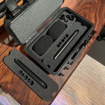 DPA 4011a Matched Pair in Custom Case 2017 Matte Black image 1