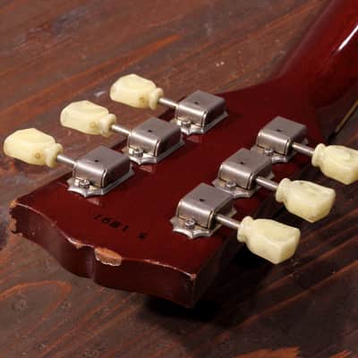 1985 Greco Les Paul Rock Spirits Standard - Honey Burst - Stunning Flame Top image 15