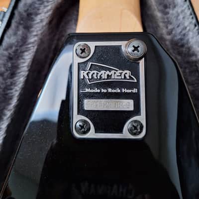 2008 Kramer Vanguard Flying V FR-440S Black w/OHSC image 21